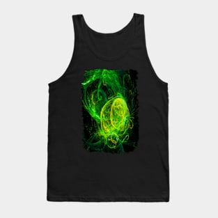 Alien Gold Green Tank Top